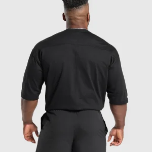 Hot Gymshark Premium Lifting T-Shirt Black