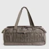 Hot Gymshark Pursuit Duffle Bag CamoBrown/CementBrown