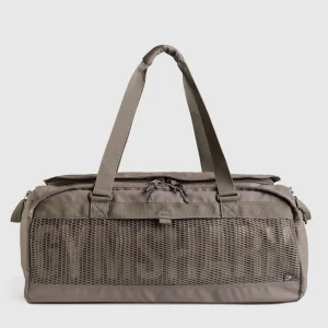 Hot Gymshark Pursuit Duffle Bag CamoBrown/CementBrown