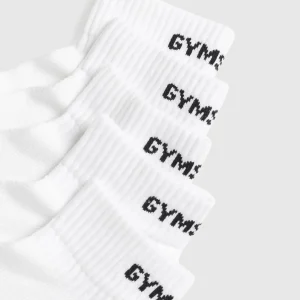 Best Gymshark Quarter Socks 5pk White