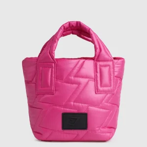 Hot Gymshark Quilted Mini Tote BoldMagenta