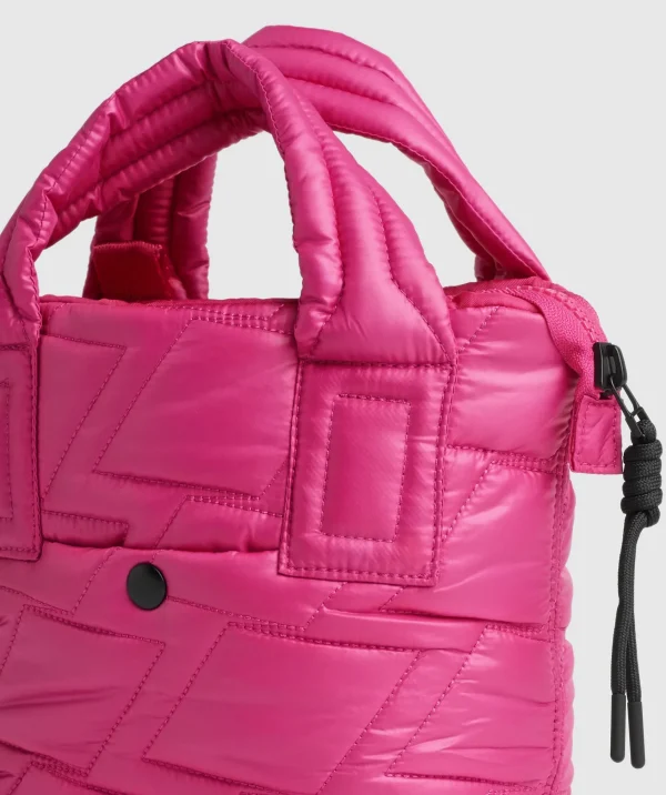 Hot Gymshark Quilted Mini Tote BoldMagenta