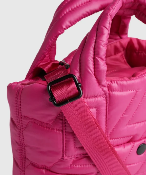 Hot Gymshark Quilted Mini Tote BoldMagenta