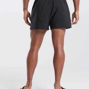 New Gymshark 3" Swim Shorts Black