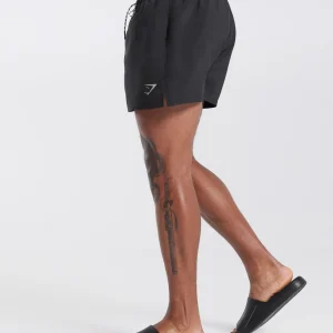 New Gymshark 3" Swim Shorts Black