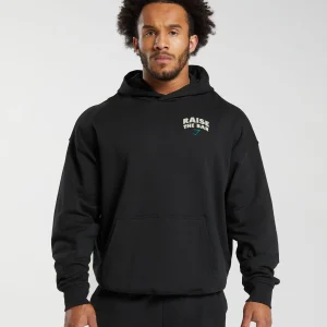 Discount Gymshark Raise the Bar Hoodie Black