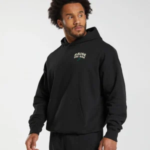 Discount Gymshark Raise the Bar Hoodie Black