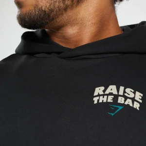 Discount Gymshark Raise the Bar Hoodie Black