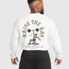 Outlet Gymshark Raise The Bar Long Sleeve T-Shirt White