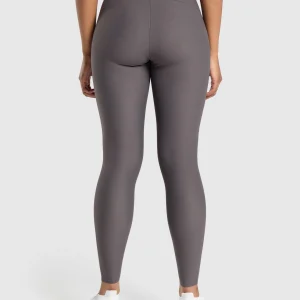 Outlet Gymshark Raw Cut Legging GreyedPurple