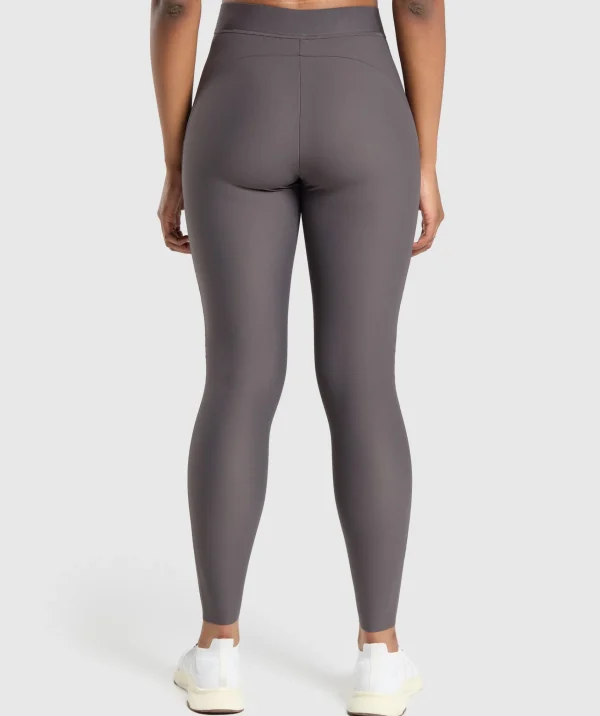 Outlet Gymshark Raw Cut Legging GreyedPurple