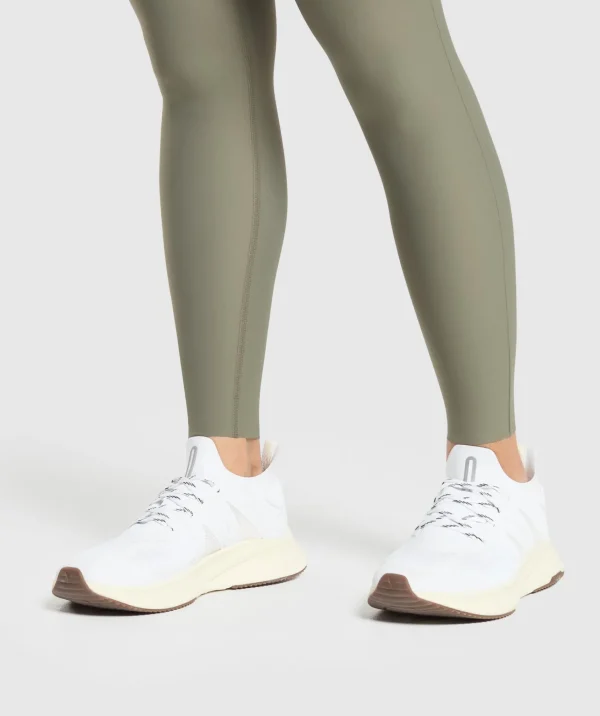 Discount Gymshark Raw Cut Legging BaseGreen