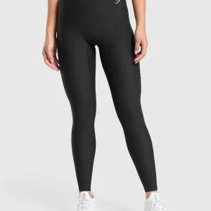 Hot Gymshark Raw Cut Leggings Black