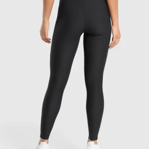 Hot Gymshark Raw Cut Leggings Black