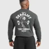 Best Gymshark Reaper Crew AsphaltGrey