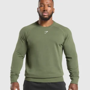 Discount Gymshark Reaper Crew CoreOlive