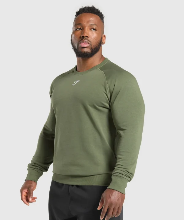 Discount Gymshark Reaper Crew CoreOlive