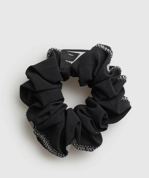 Hot Gymshark Reflective Scrunchie Black