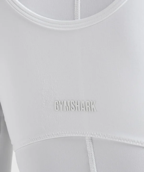 Best Gymshark Rest Day Buttery Soft Long Sleeve Top White