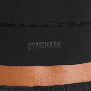 Discount Gymshark Rest Day Buttery Soft Midi Top Black