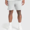 Outlet Gymshark Rest Day Essentials Cargo 7" Shorts LightGreyCoreMarl