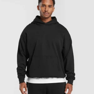 Sale Gymshark Rest Day Essentials Hoodie Black