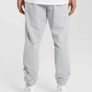 Clearance Gymshark Rest Day Essentials Joggers LightGreyCoreMarl