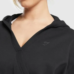 Clearance Gymshark Rest Day Midi Pullover Black