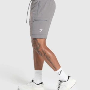 Sale Gymshark Rest Day 6" Cargo Shorts BrushedGrey