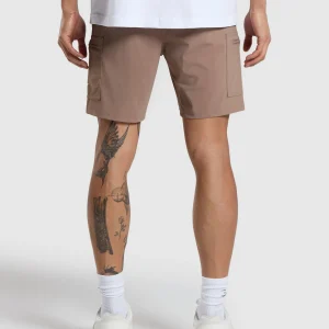 Clearance Gymshark Rest Day 6" Cargo Shorts MochaMauve