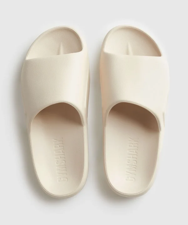 Sale Gymshark Rest Day Slides EcruWhite