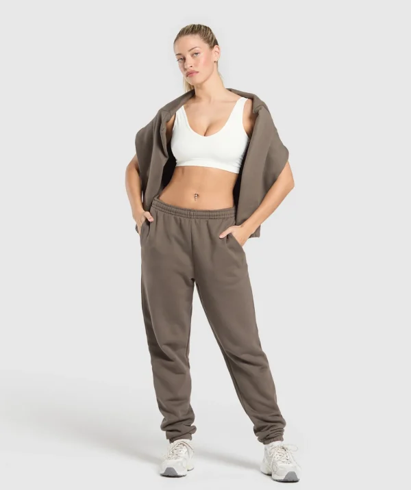 Outlet Gymshark Rest Day Sweats 2.0 Joggers CamoBrown