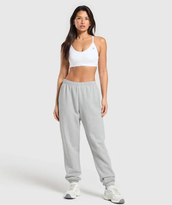 Fashion Gymshark Rest Day Sweats 2.0 Joggers LightGreyCoreMarl