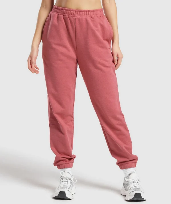 Outlet Gymshark Rest Day Sweats Joggers BrosHeritagePinkMarl