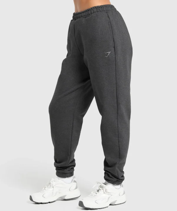 Discount Gymshark Rest Day Sweats Joggers BlackMarl