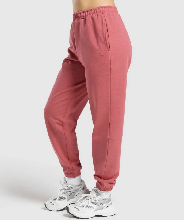 Outlet Gymshark Rest Day Sweats Joggers BrosHeritagePinkMarl