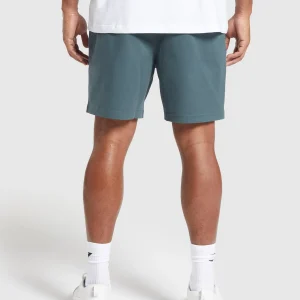 New Gymshark Rest Day Woven Shorts SmokeyTeal