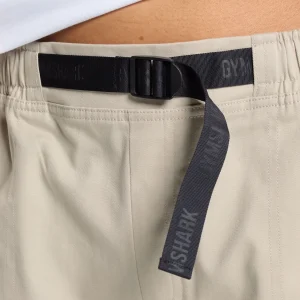 Online Gymshark Rest Day Woven Shorts PebbleGrey