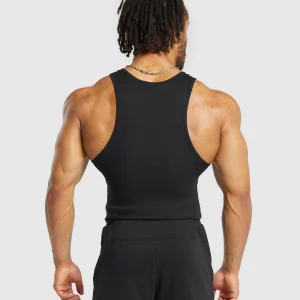 Best Gymshark Ribbed Tank 3 Pack Black