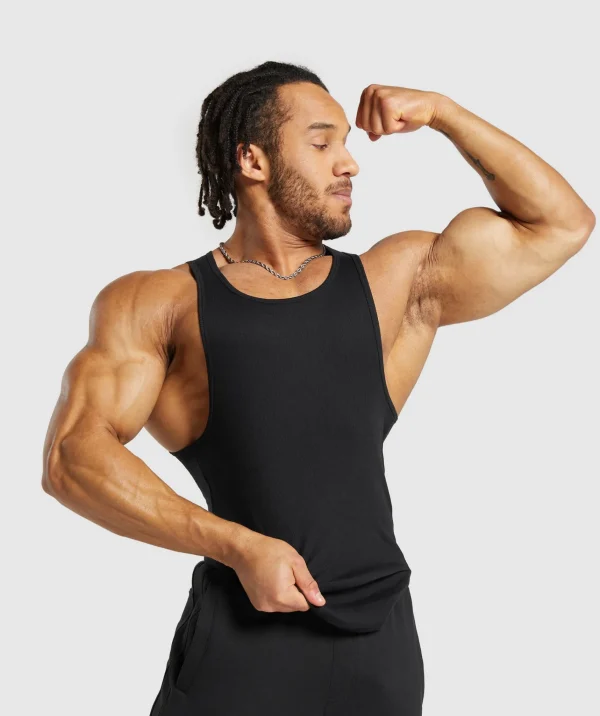 Best Gymshark Ribbed Tank 3 Pack Black