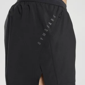 Fashion Gymshark Run Sport 3" Shorts Black