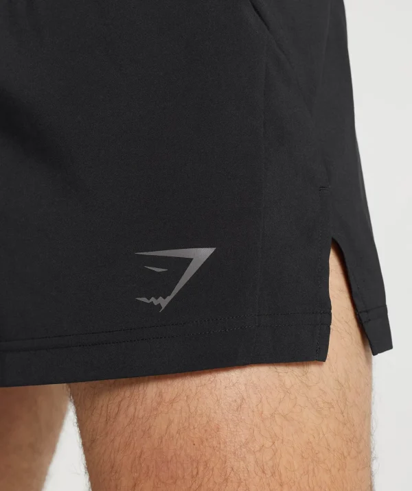 Fashion Gymshark Run Sport 3" Shorts Black