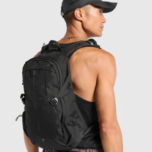 Fashion Gymshark Running Backpack Black