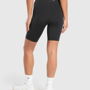 Hot Gymshark Running Cycling Shorts Black