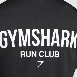 Best Gymshark Running Dept. 1/4 Zip Black