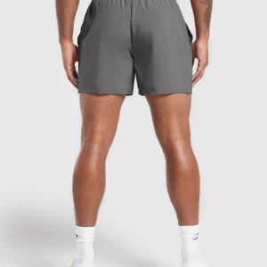 New Gymshark Running Dept. 5" Shorts PitchGrey