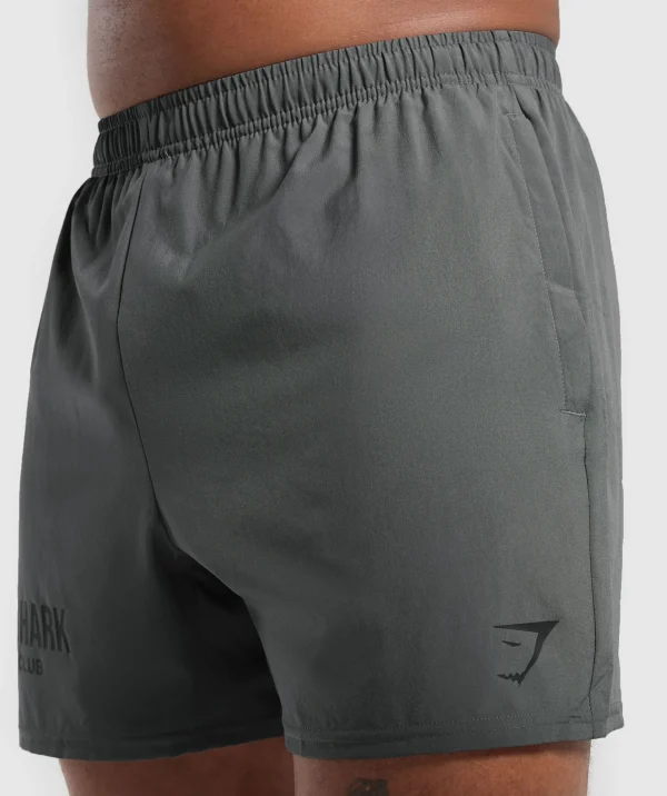 New Gymshark Running Dept. 5" Shorts PitchGrey