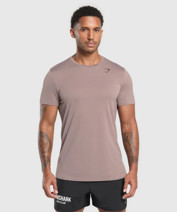 Sale Gymshark Running Dept. T Shirt PowderMauve