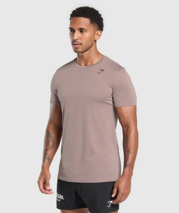 Sale Gymshark Running Dept. T Shirt PowderMauve