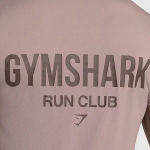 Sale Gymshark Running Dept. T Shirt PowderMauve